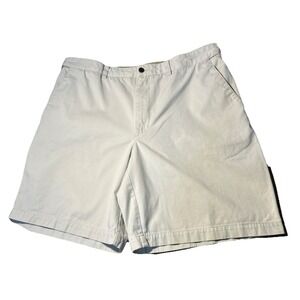 Geoffrey Beene Shorts Men's Size 36 Putty Comfort Waistband